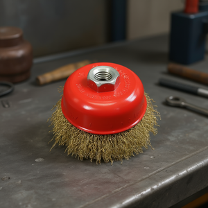 Brosse à fil métallique TTAKE M14 pour meuleuse d'angle, outil de nettoyage abrasif - Product Image 3