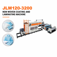 Machine de laminage de revêtements JLM120-3200, moteur pour film en aluminium, résistance au décollement 3-5 N/30 mm, uniformité 5 %, usage industriel