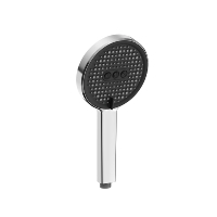 Douche de salle de bain moderne en ABS de qualité supérieure à un seul trou avec douchette à trois fonctions et fonction pluie massante