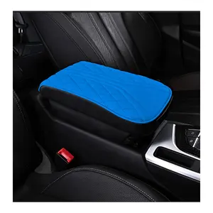 เบาะรองแขนแบบหนัง ANJUNY แผ่นรองบ็อกซ์อัตโนมัติที่หุ้มเมมโมรี่โฟมป้องกันรถสุดหรู - Product Image 2