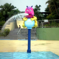 Parc aquatique, jeux d'eau pour enfants, jeux de pulvérisation d'eau en fibre de verre, jouets d'extérieur, piscine à domicile et à l'école, installations de divertissement