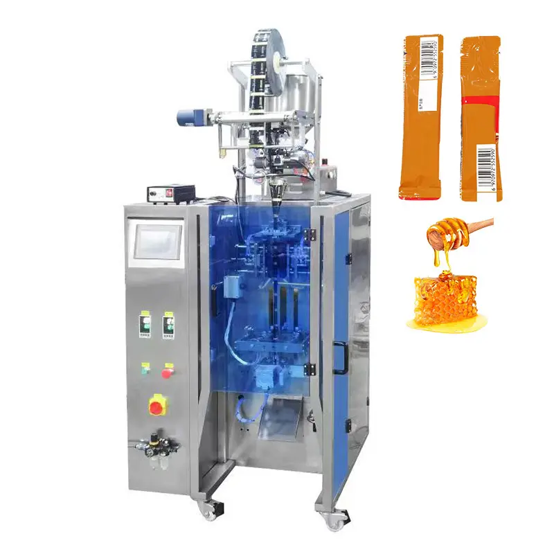 Automatic small Vertical Liquid Honey Packing Machine honey liquid sachet filling packing machine