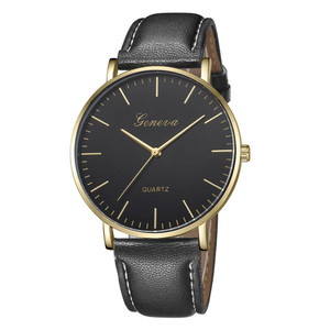 Barato al por mayor de <span class=keywords><strong>ginebra</strong></span> correa de reloj clásico casuales de los hombres de moda par de relojes de cuarzo - Product Image 5