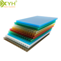 Panneau en Polycarbonate Flexible fait en chine, couleur unie, 100mm 2mm, pour construction de toit, feuille en PC