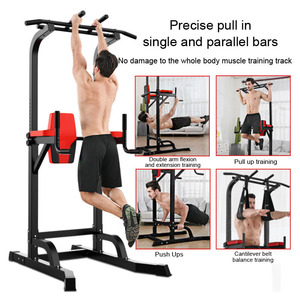 Adjustable Indoor Gym <strong>Horizontal</strong> Power Rack Steel Pull <strong>Bar</strong> Fitness Equipment Weight Bench Dip Station Tower Single <strong>Parallel</strong> <strong>Bar</strong> - Product Image 4