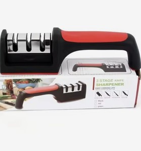 Handheld Quick Knife <b>Sharpener</b> with Three-stage Sharpening Stone for Home Use Perfect for Kitchen Knives and <b>Scissors</b> - Product Image 4