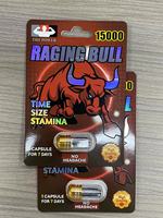 Capsules Raging Bull les plus vendues avec des herbes 100% naturelles favorisant un meilleur contrôle de l'éjaculation, capsules pour une érection solide et durable