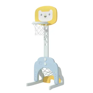 3 In1 çok fonksiyonlu bebek ev oyun özel kapalı taşınabilir plastik basketbol standı halka bebek kolay puanı bebek basketbol seti