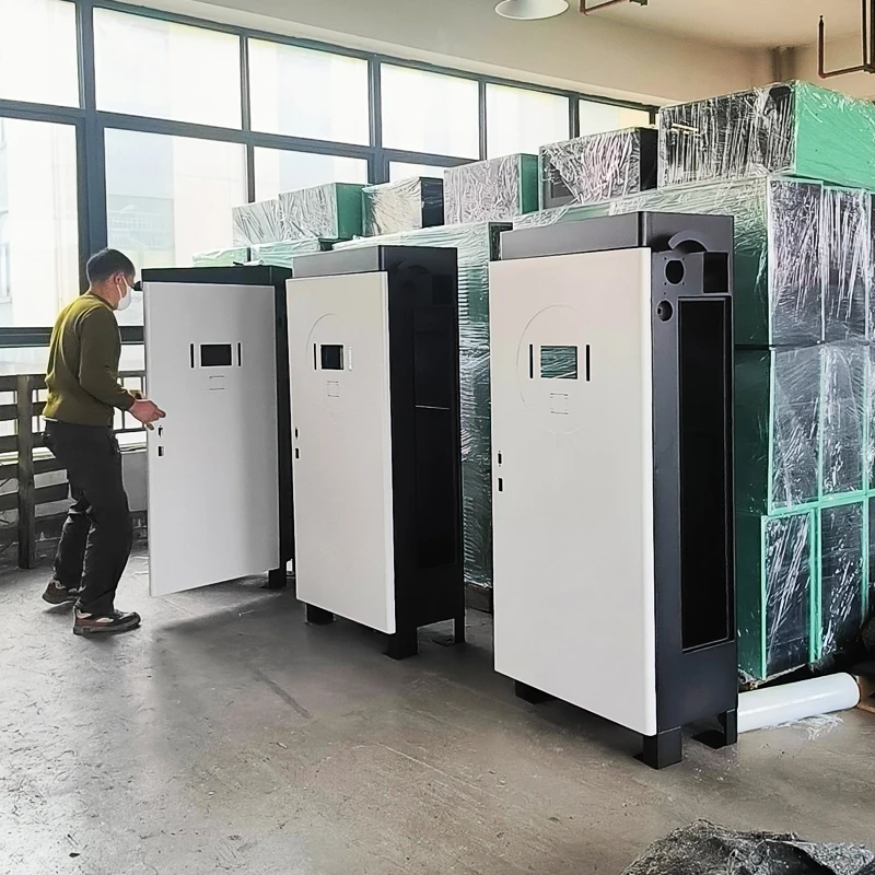 Custom EV Charger Enclosure Cabinet Waterproof Sheet Metal Steel Aluminum Outdoor EV Wallbox Charging OEM ODM Custom Size Logo · image 3