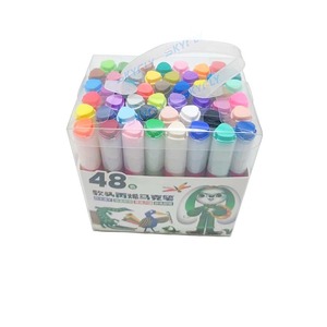 <span class=keywords><strong>Bon</strong></span> Prix Populaire Coloré Non Toxique Tête Souple Aquarelle Stylo Couleurs Personnalisées Couleur Marqueur Stylo Ensemble Art Marqueur Peinture Cadeau - Product Image 6