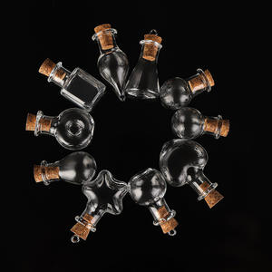 Bouteille à souhaits créative en verre faite à la main avec <span class=keywords><strong>bouchon</strong></span> à vis et liège en forme d'étoile bricolage pour la décoration d'hôtel B & B - Product Image 1