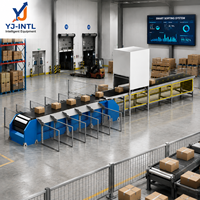 Trieuse à bande étroite linéaire automatique en acier inoxydable à haute efficacité pour centre de distribution de colis express