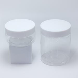 Tarros Cosméticos de Plástico Vacíos al por Mayor 100g-250g Transparentes con Tapa Blanca de Rosca Reciclables para Cremas de Cuidado de la Piel - Product Image 4