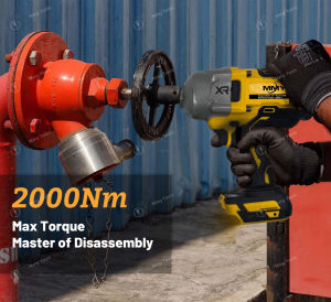 Máy vặn bu lông tác động không dây Dewaltt 21V tùy chỉnh, không chổi than, mô-men xoắn 1000Nm - 2000Nm, công suất mạnh mẽ, dùng cho công nghiệp - Product Image 2