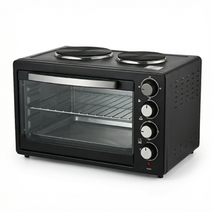 <span class=keywords><strong>Horno</strong></span> <span class=keywords><strong>Tostador</strong></span> Eléctrico de Gran Capacidad de 48L con 2 Placas Calefactoras, <span class=keywords><strong>Horno</strong></span> Multifuncional con Función de Calentamiento, Uso Doméstico y Comercial - Product Image 1