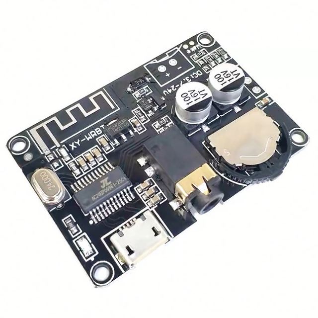 XY-WRBT Audio Decoding Board BT 5.0 Stereo Dual Channel DC3.7-24V Audio Interface 3.5mm