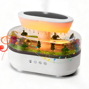 Intelligent <b>Ultrasonic</b> Raindrop Aromatherapy <b>Diffuser</b> with Fragrance Spray Air Humidifier Essential Oil Aromatherapy - Product Image 1
