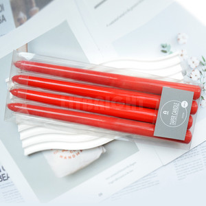 Lot <span class=keywords><strong>de</strong></span> 10 bougies ménagères Bougie <span class=keywords><strong>de</strong></span> <span class=keywords><strong>d</strong></span>îner blanche brûlante 5 heures Bougies coniques non parfumées à la <span class=keywords><strong>cire</strong></span> blanche <span class=keywords><strong>de</strong></span> qualité supérieure - Product Image 6