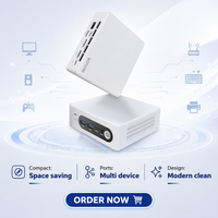 Potente Mini Computadora Intel Core N150, 32GB DDR4, 512GB NVMe SSD, USB3.2, Gigabit Ethernet, Win11 Pro, 4K Gaming, Oficina