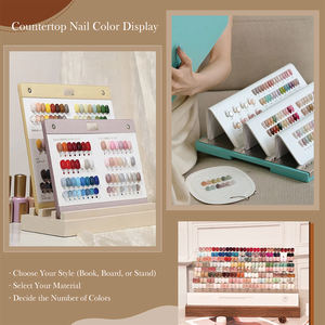 MissGel, tablero de exhibición de arte de uñas de diseño personalizado, colección de colores de Gel de uñas, soporte de gráfico de colores, tablero de exhibición, soporte de exhibición de punta de uñas - Product Image 4