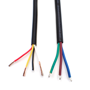 UL2517マルチコア制御ケーブル23 4 5 67コア16 17 18 20 22 24 26 28 30AWGPVC絶縁シールド電線 - Product Image 6