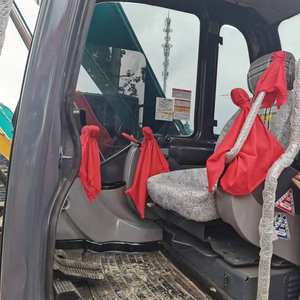 Excavatrice d'occasion Kobelco SK75, marque japonaise d'origine, 7,5 tonnes, petite excavatrice, mini-excavatrice à chenilles en caoutchouc - Product Image 4