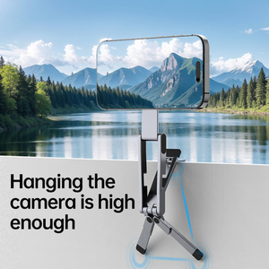 Magnetischer Selfie-Handyhalter Reise-Essential Flexibel Drehbare Freihändige Flugzeug-Handyhalterung Tragbarer Sitzständer - Product Image 4