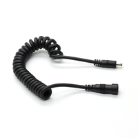 Kabel Micro USB B ke Micro USB Spiral Kawat Keriting Kustom