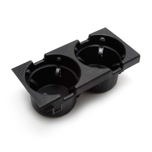 Portavasos y caja de almacenamiento para coche Bmw Serie 3 E46, soporte para bebidas de plástico multifuncional negro para la consola central - Product Image 5