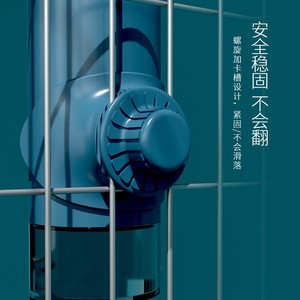 Leak Proof <b>Automatic</b> Pet <b>Water</b> <b>Dispenser</b> Hanging Non Slip Dog Cat <b>Water</b> Cup Rounded Shape Factory Direct Supply - Product Image 1