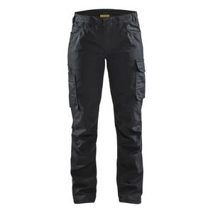 BLAKLADER - 714011419999C42 Pantalon de service pour femme stretch Noir/Noir-PANTALON DE TRAVAIL EAN 7330509814147 PANTALON DE TRAVAIL CARGO - Product Image 1