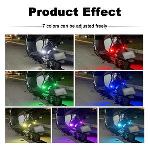 Feux d'avertissement clignotants colorés pour voitures et motos <span class=keywords><strong>6V</strong></span> USB LED Drone lumière stroboscopique modèle de queue de vélo Anti-Collision - Product Image 4