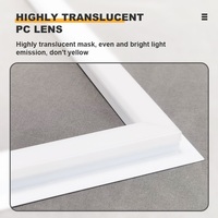 Panneau lumineux LED rétroéclairé pour plafond avec diffusion anti-éblouissement et éclairage uniforme pour salles de classe, amphithéâtres, bibliothèques