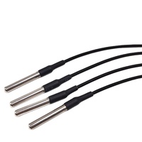 Venta directa PT100 PT1000 A sensor de temperatura RTD de sonda personalizado para equipos de control de temperatura industrial