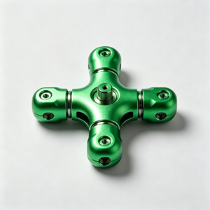 Componentes de Aluminio Anodizado Mecanizados por CNC, Piezas Metálicas de Precisión de Aleación de Acero Inoxidable y Latón Personalizadas - Product Image 2
