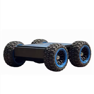 Châssis de robot télécommandé à 4 roues, châssis porte-pneus, châssis UGV électrique à 4 roues - Product Image 1