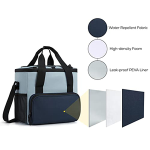 Western Backpack Large Soft Cooler Bag <b>Insulated</b> <b>Lunch</b> <b>Box</b> Backpack with Zippered Dispensing Lid Outdoor Cooler Backpack - Product Image 4