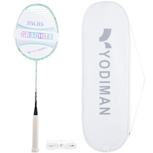Raqueta de Bádminton Profesional YODIMAN 5U G5 Max 35lbs 100% Fibra de Carbono para Entrenamiento, para Hombre y Mujer - Product Image 1