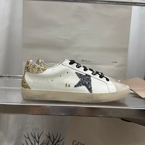 Nouvelles baskets décontractées élégantes en cuir véritable et TPU effet vieilli blanc, à lacets, de créateur haut de gamme, idéales pour le printemps/hiver - Product Image 1