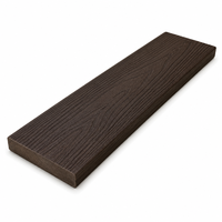 Plancher extérieur en composite polyuréthane de 5e génération 3600x176x25mm à grain de bois profond avec système de vis cachées