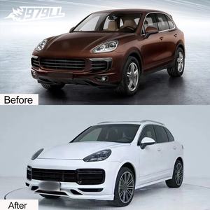 [1979LL] pare-chocs avant de voiture 958.2 bodykit mise à niveau vers <span class=keywords><strong>2023</strong></span> 9Y0 turbo kit de carrosserie phares pour 2015-2017 <span class=keywords><strong>Porsche</strong></span> <span class=keywords><strong>Cayenne</strong></span> 958 958.2 - Product Image 3