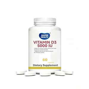 Vitamina D3 OEM 5000 UI, Tableta de Vitamina D3, Suplemento con Multivitaminas como Suplemento Dietético - Product Image 1