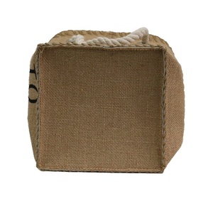 Casual Simple de <span class=keywords><strong>lino</strong></span> amarillo <span class=keywords><strong>mango</strong></span> bebé bolsos de almacenamiento cesta para ropa de casa - Product Image 6