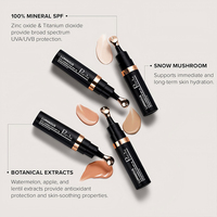 PAGE VINE Palette de correcteurs pour les yeux mat populaire Formes liquides de blanchiment avec logo personnalisé Maquillage naturel de la peau