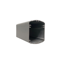 Kit de goulottes de câblage en aluminium à fente en D OEM ODM pour l'installation et l'organisation des fils électriques, décoration moderne