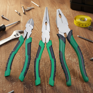 पीवीसी हैंडल प्लायर्स वायर स्ट्रिपर हार्डवेयर उपकरण यूनिवर्सल डायगोनल सुई वायर कटर नाक प्लायर्स औद्योगिक संयोजन प्लायर्स - Product Image 2