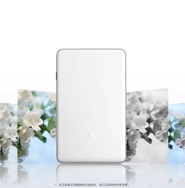 Mijia Pocket Photo Printer Pro Wireless for Blue-tooth Portable Home Photo Thermal Sublimation Technology Supports AR Video
