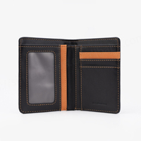Dompet Pendek Vertikal Unisex Anti Air Motif Huruf Poliester PU Berkualitas Unggul Custom Grosir Pabrik BSCI