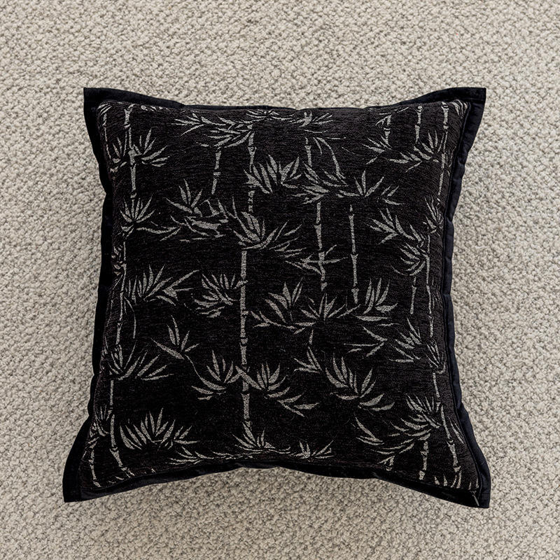 Black bamboo leaf edging