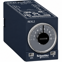 Relay Timer Schneider Electric REXL REXL2TMBD REXL2TMP7 REXL4TMBD REXL4TMP7 24V DC 230V AC 8 14 Pin Relay Penunda Waktu Dengan Soket
